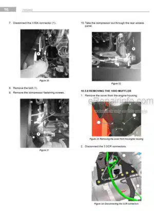 Photo 3 - Manitou MT1135 MT1335 100D ST5 S1 Repair Manual Telehandler 647802EN