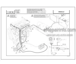 Photo 12 - Manitou MT1235S S3 E2 Genuine Parts Catalog Telehandler 547848