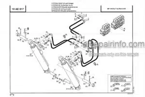 Photo 5 - Manitou MT1440 MT1840 ST3B Parts Catalogue Telehandler CD647100