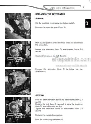 Photo 3 - Manitou MT1436 Repair Manual Telehandler