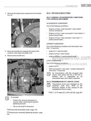 Photo 2 - Manitou MT1440 Easy 75D ST5 S1 To MT1840HA 10D ST5 S1 Repair Manual Telehandler 6647793EN