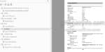 Photo 4 - Manitou MT1445HL Turbo USA Serie M E2 Repair Manual Telehandler