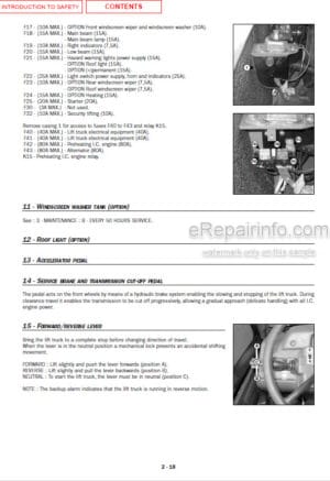 Photo 6 - Manitou MT6034T MT6034XT Operators Service Manual Telehandler 805930D
