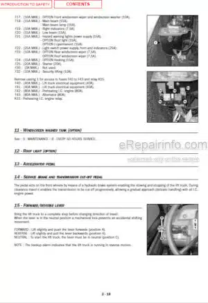 Photo 6 - Manitou MT6034T MT6034XT Operators Service Manual Telehandler 805930D