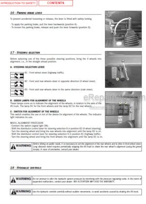 Photo 3 - Manitou MT1745 HSL Turbo Ultra Series 2 E2 USA Operators Manual Telehandler 809862AS