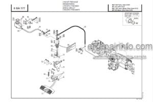 Photo 1 - Manitou MT523 MLT523T Mono Ultra Series B E2 Parts Manual Telehandler 547896
