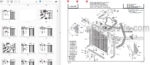 Photo 3 - Manitou MT523 MLT523 Turbo Series A Parts Manual Telehandler 547790P