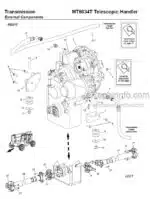 Photo 2 - Manitou MT6034T Parts Manual Telescopic Handler 50960090