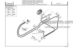 Photo 2 - Manitou MT732 Series C E2 Parts Manual Telehandler 547973P