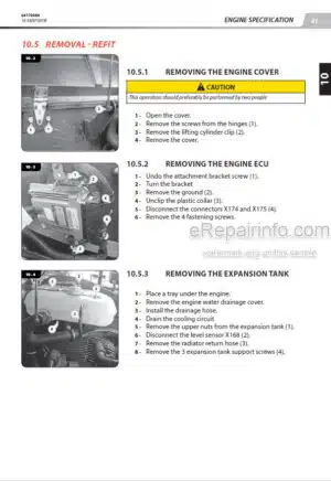 Photo 7 - Manitou MT730H MT930H MT930HA 75K ST5 S1 Repair Manual Telehandler 647987EN