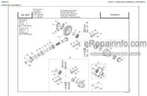 Photo 6 - Manitou MT732 Series C E2 Parts Manual Telehandler 547973P
