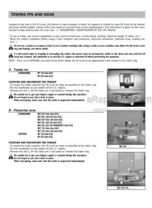 Photo 6 - Manitou MRT2150 Privilege E3 Basket Use Manual Telehandler Basket 648393D