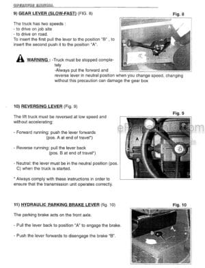 Photo 2 - Manitou MVT1330L MVT1340L Comfort Line Operators Service Manual Telehandler 547272
