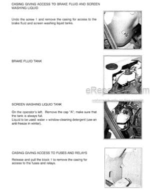 Photo 7 - Manitou MVT628T Comfort Line Operators Service Manual Telehandler 648017