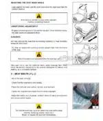 Photo 3 - Manitou MVT628T E3 Operators Service Manual Telehandler 648484SPL