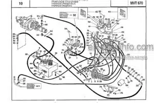 Photo 5 - Manitou MVT670 Parts Catalogue Telehandler 547230