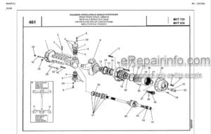 Photo 2 - Manitou MVT935 Turbo Comfort Line MOT 1004 4 Genuine Parts Catalog Telehandler 547245