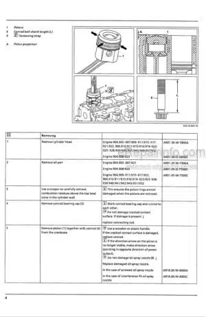 Photo 5 - Manitou Mercedes OM904LA OM906LA Repair Manual Engine 647370EN