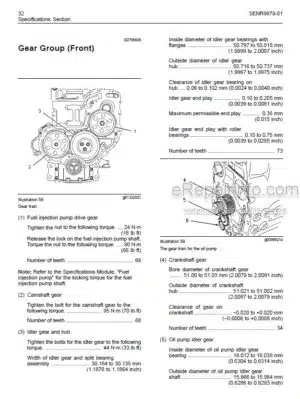 Photo 5 - Manitou Perkins 1106D Engine Euro 3 Repair Manual