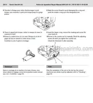 Photo 6 - Manitou TMT315FL Operators Service Manual Forklift 547633SD