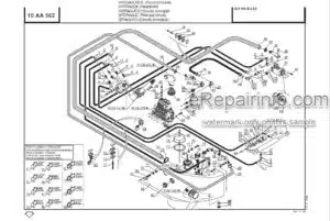 Photo 6 - Manitou SLT415B Series 2 E2 Parts Manual Forklift 547911P