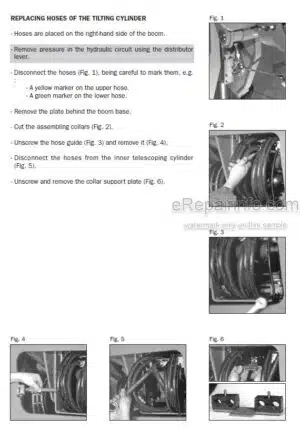 Photo 9 - Manitou Series ML MLT MT Repair Manual Telehandler