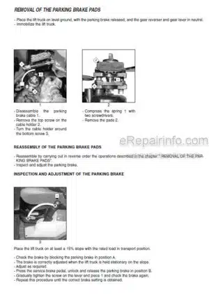 Photo 11 - Manitou Series MT MLT-120LS Powershift Service Manual Telehandler