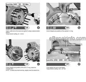 Photo 7 - Manitou MC30 To MC70 Powershift Serie 3-E2 Repair Manual Forklift