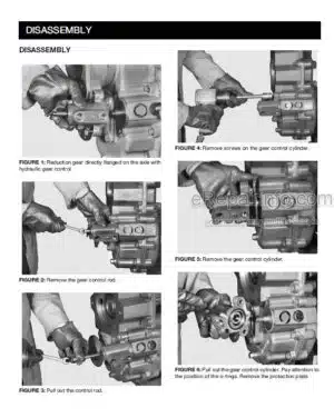 Photo 6 - Manitou Spicer Type 357 Repair Manual Transfer Box 647379EN