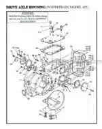 Photo 2 - Manitou T502TC-D To T1002TC-D Series F Parts Manual Forklift B242