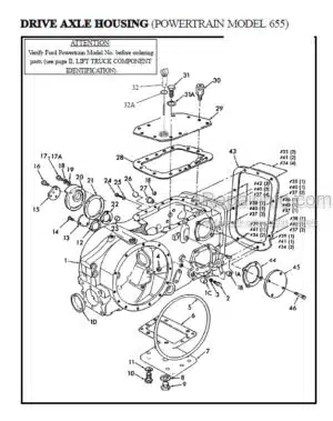 Photo 4 - Manitou T502TC-D To T1002TC-D Series F Parts Manual Forklift B242