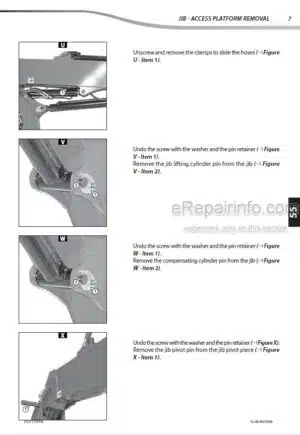 Photo 3 - Manitou TJ80P T4 S1 TJ85 T4 S1 Repair Manual Elevating Work Platform 647779EN