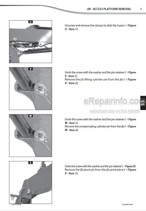 Photo 1 - Manitou TJ80P T4 S1 TJ85 T4 S1 Repair Manual Elevating Work Platform 647779EN