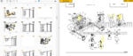 Photo 4 - Manitou TMP55 TMP55HT TMV55 TMV55HT Parts Manual Forklift 809866