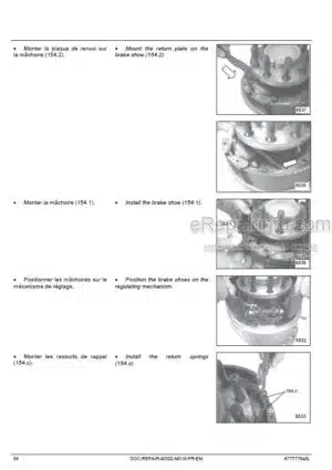 Photo 7 - Manitou MHT790 104JD H ST4 S1 Repair Manual Telehandler 647591EN