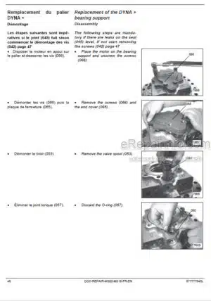 Photo 1 - Manitou TMT25.15CR Serie 1 E2 To TMT25.25 Serie 1 E2 Repair Manual Forklift