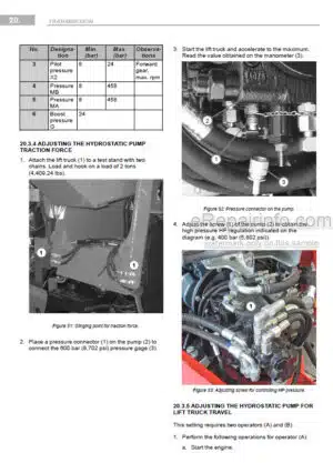 Photo 4 - Manitou TMT25SK ST5 S1 To TMT25S 4W K ST5 S1 Repair Manual Telescopic Forklift 647915EN