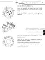 Photo 5 - Manitou TMT27P S1 E3 To TMT25S 4W S2 E3 Repair Manual Forklift 647268EN
