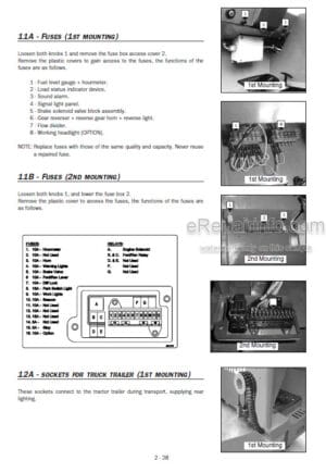 Photo 6 - Manitou TMT315 Operators Service Manual Forklift 547633SD