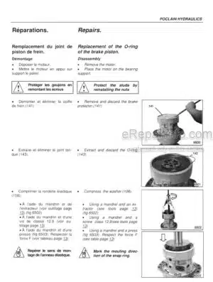 Photo 9 - Manitou TMT320FL To TMT322 Repair Manual Forklift