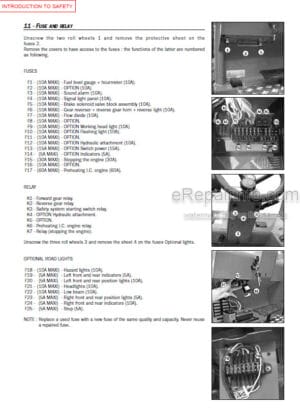 Photo 5 - Manitou TMT55FL TMT55HT TMT55XT 4W Series 1 E2 Operators Manual Forklift 547888AS