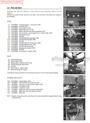 Photo 5 - Manitou TMT55FL TMT55HT TMT55XT 4W Series 1 E2 Operators Manual Forklift 547888AS