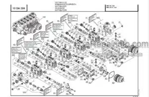 Photo 2 - Manitou TMT45 TMT45FL Series 1 E2 Parts Manual Forklift 809815