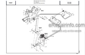 Photo 5 - Manitou TMT315FL Parts Manual Forklift 547633P