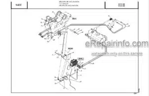 Photo 11 - Manitou TMT55HT TMT55XT T3 4 Way Parts Manual Forklift 51900009