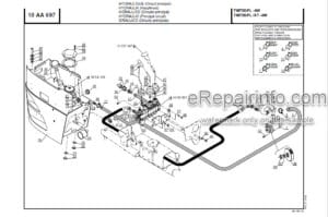 Photo 5 - Manitou TMT55 TMT55HT TMT55XT T3 Parts Manual Forklift 51900011