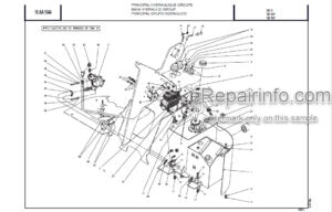 Photo 2 - Manitou TMT55 TMT55HT TMT55XT T3 Parts Manual Forklift 51900011