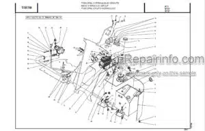 Photo 12 - Manitou TMT55 TMT55HT TMT55XT T3 Parts Manual Forklift 51900011