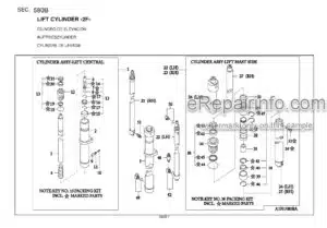 Photo 12 - Nissan A1N1 Platinum TX Series Parts Catalog Forklift CF900-UBOOK