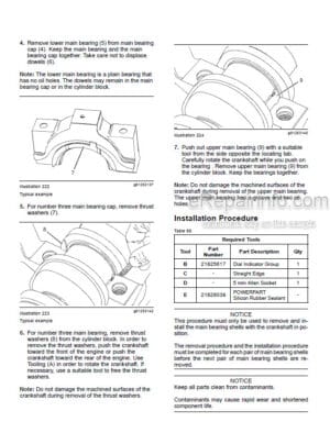 Photo 5 - Perkins Repair Manual Engine For Manitou MXT1740 Telehandler 53112661